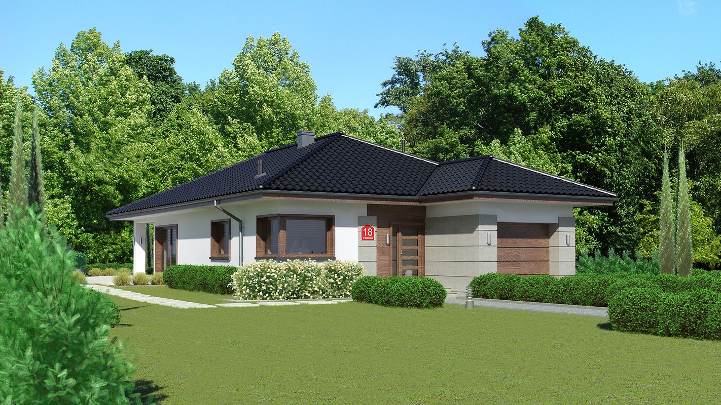 Проект дома BHK-7886-67